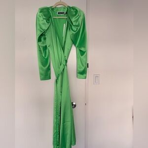 Rouje Green Long Sleeve Dress